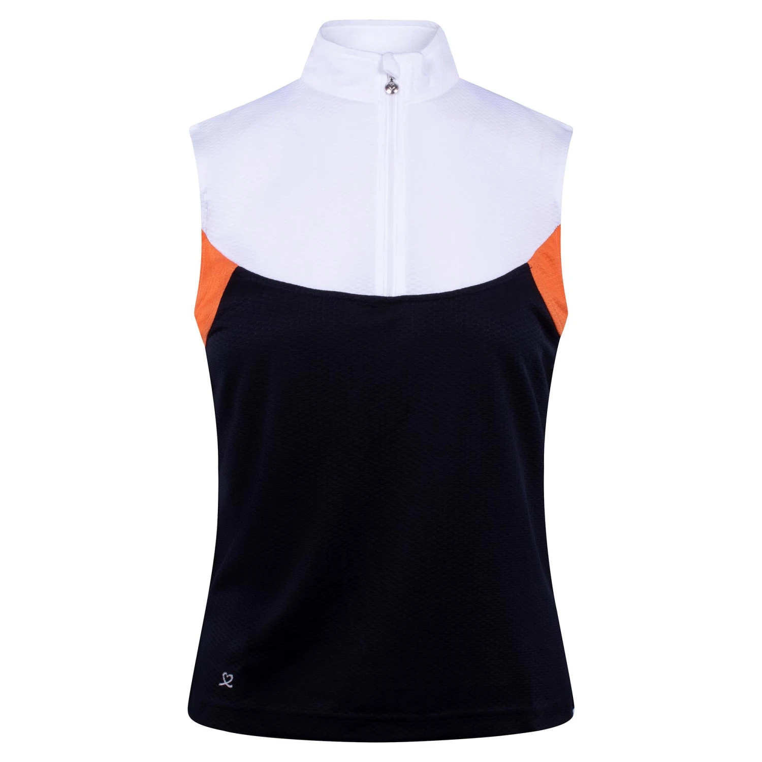 Daily Sports Regina Ladies Sleeveless Golf Polo Shirt Navy