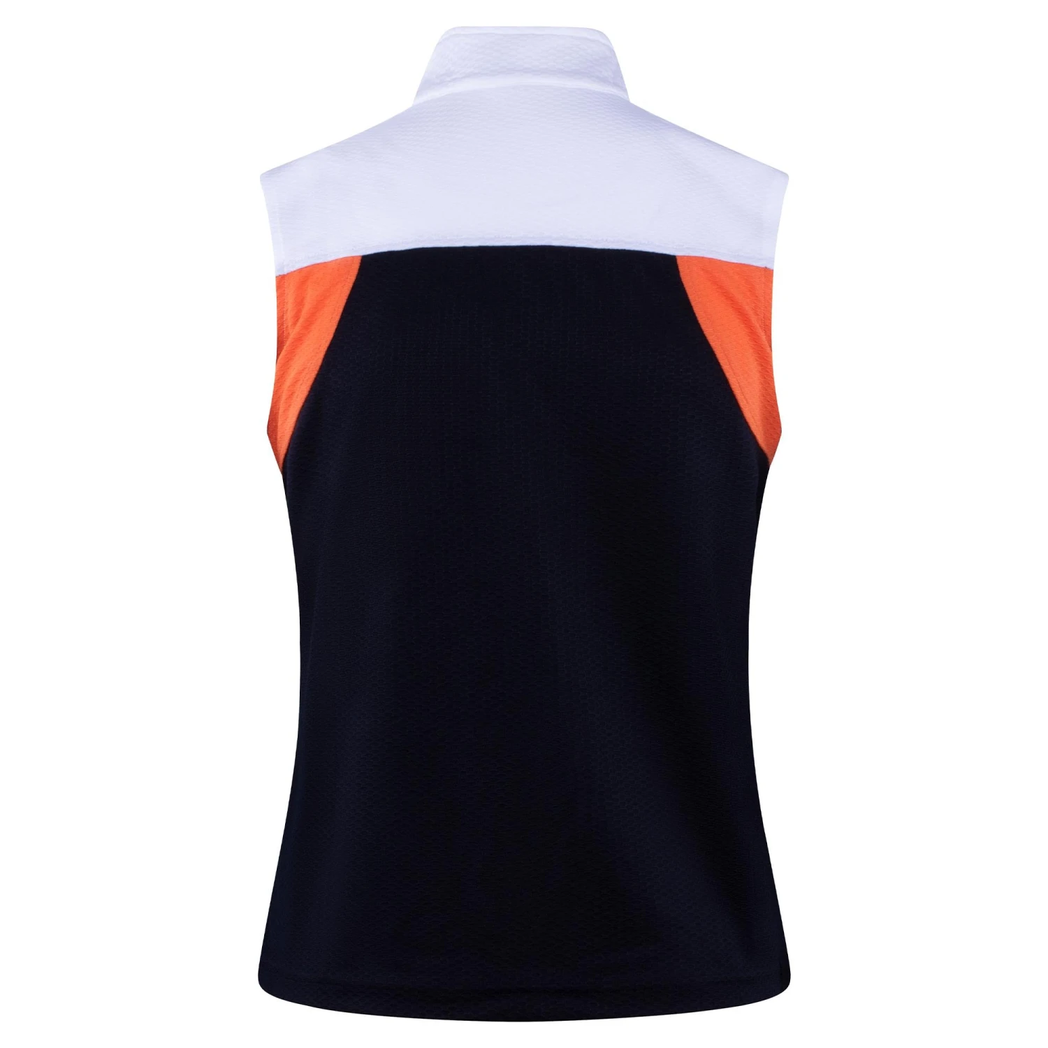 Daily Sports Regina Ladies Sleeveless Golf Polo Shirt Navy - Image 2