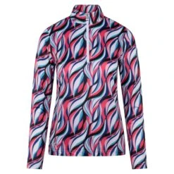 Daily Sports Carira Ladies Light Golf Mid Layer Illusion Wave