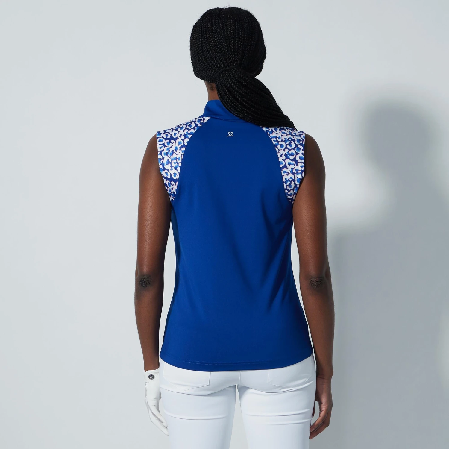 Daily Sports Carira Ladies Sleeveless Golf Polo Shirt Power Leo - Image 4