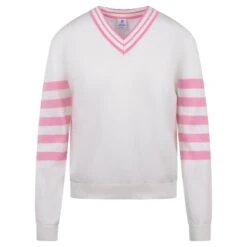 Daily Sports Arracas Knitted Ladies Golf Sweater White