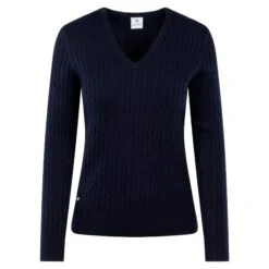 Daily Sports Madelene Knitted Ladies Golf Sweater Navy