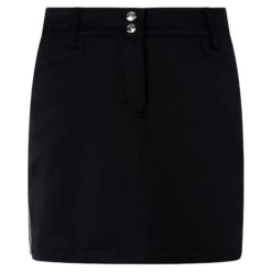 Daily Sports Glam Ladies Golf Skort Black/Beige 45CM