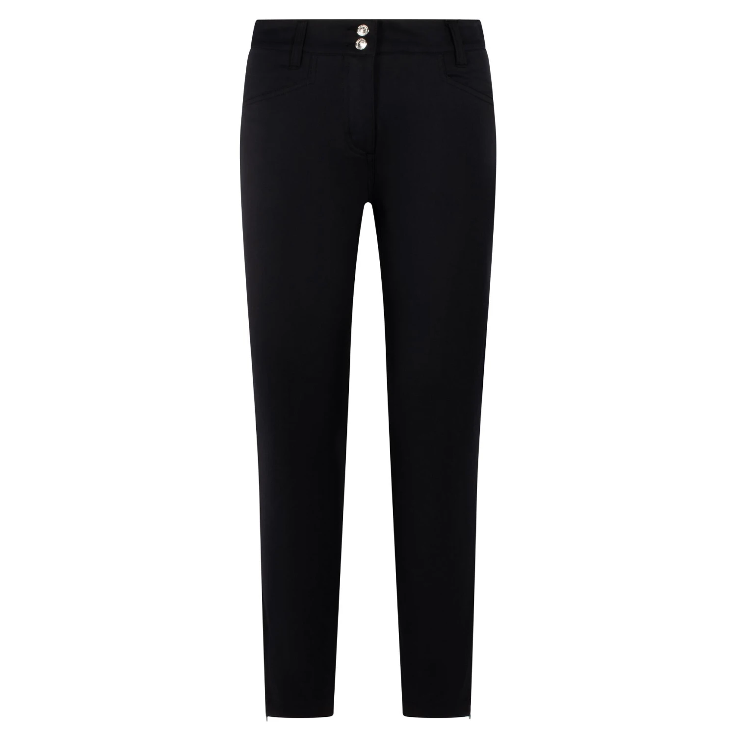 Daily Sports Glam Ankle Ladies Golf Pants Black Beige