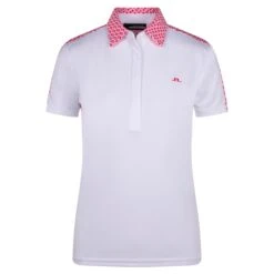 J.Lindeberg J Lindeberg Cara Ladies Golf Polo Shirt White