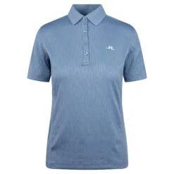 J.Lindeberg J Lindeberg Izara Ladies Golf Polo Shirt Rain Washed