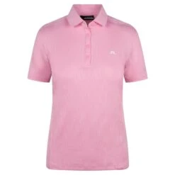 J.Lindeberg J Lindeberg Izara Ladies Golf Polo Shirt Nosegay