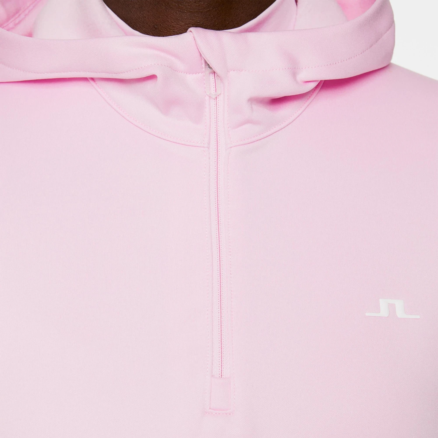J.Lindeberg J Lindeberg Aerial Quarter Zip Ladies Golf Hoodie Nosegay - Image 7