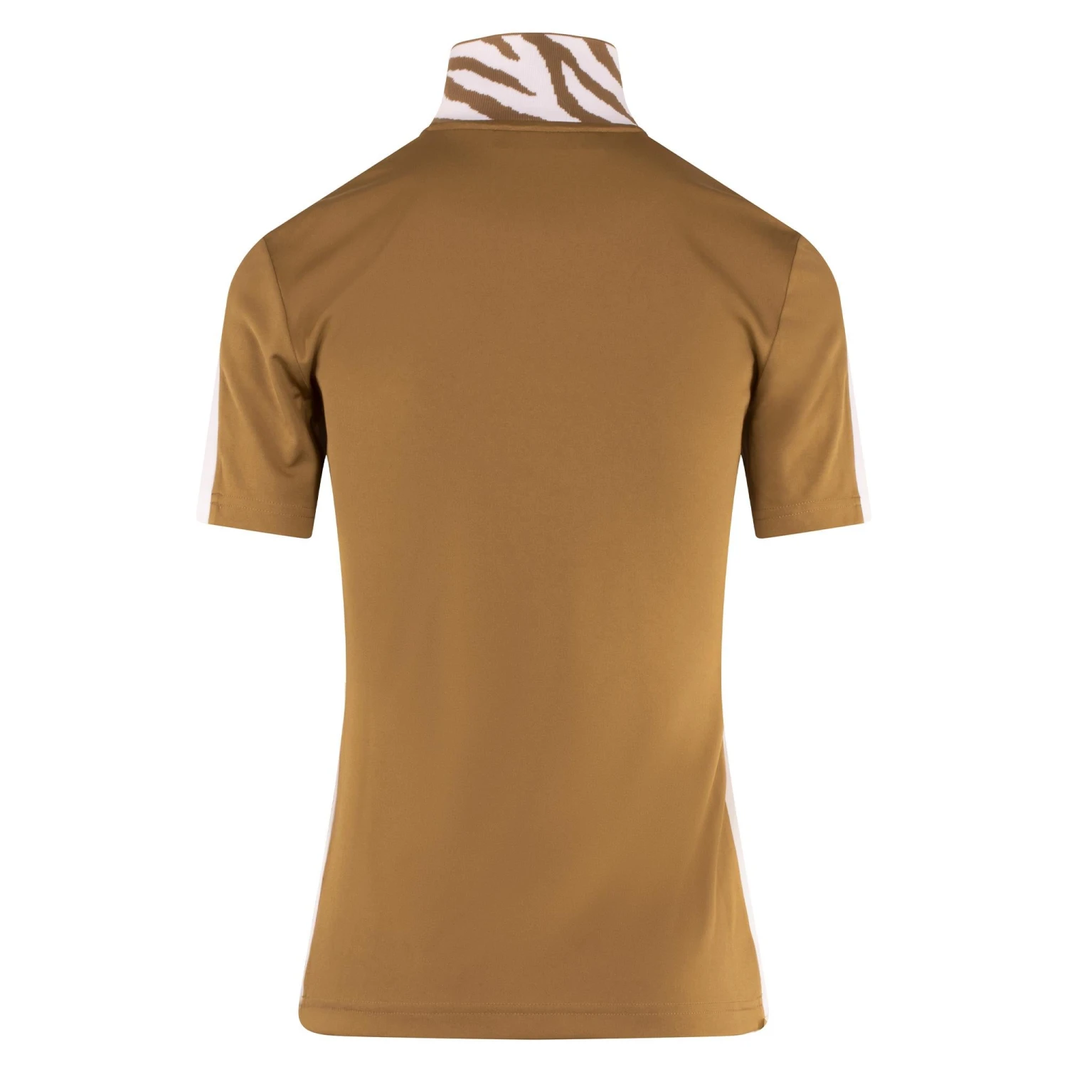J.Lindeberg J Lindeberg Pip Ladies Golf Polo Shirt Tigers Eye - Image 2