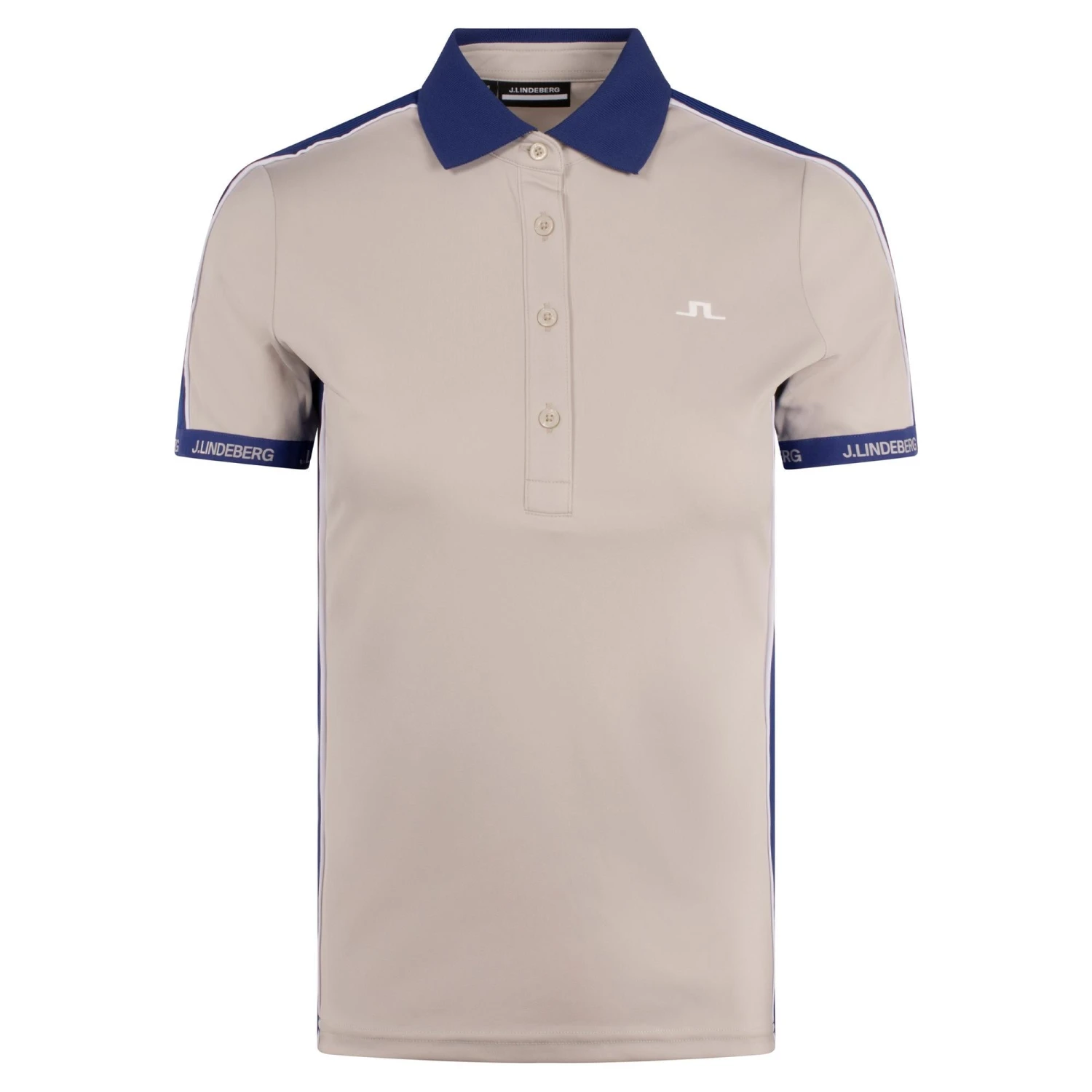 J.Lindeberg J Lindeberg Demi Ladies Golf Polo Shirt Moonbeam